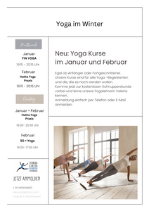 Yoga im Winter